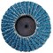 Weiler 2" BobCat Mini Abrasive Flap Disc, Conical (TY29), Type R Mount, 36Z 50946 - alternate 2